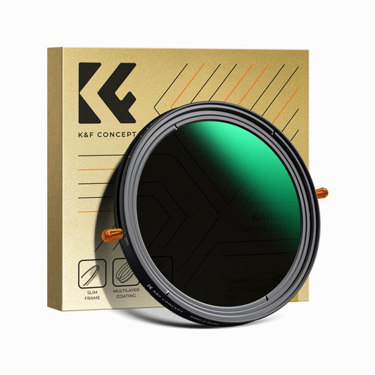 K&F Concept 67mm ND & CPL 2 in 1 Lens Filter, ND2-ND32 (1-5 Stop) Variable Neutral Density and Polarizer for Camera Lens Nano-Dazzle Series (KF01.2405)