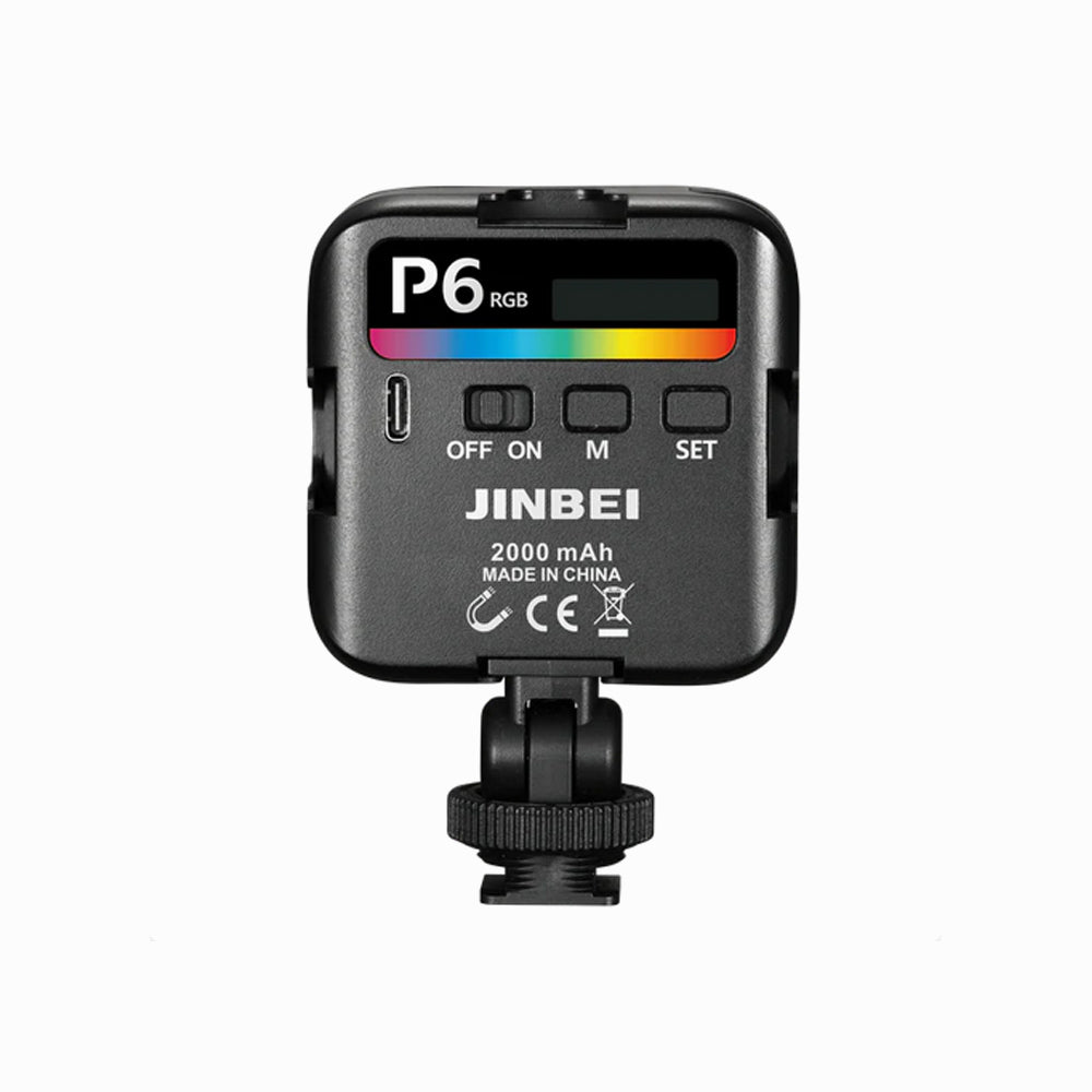 JINBEI P6 RGB Mini Pocket Cube LED Light