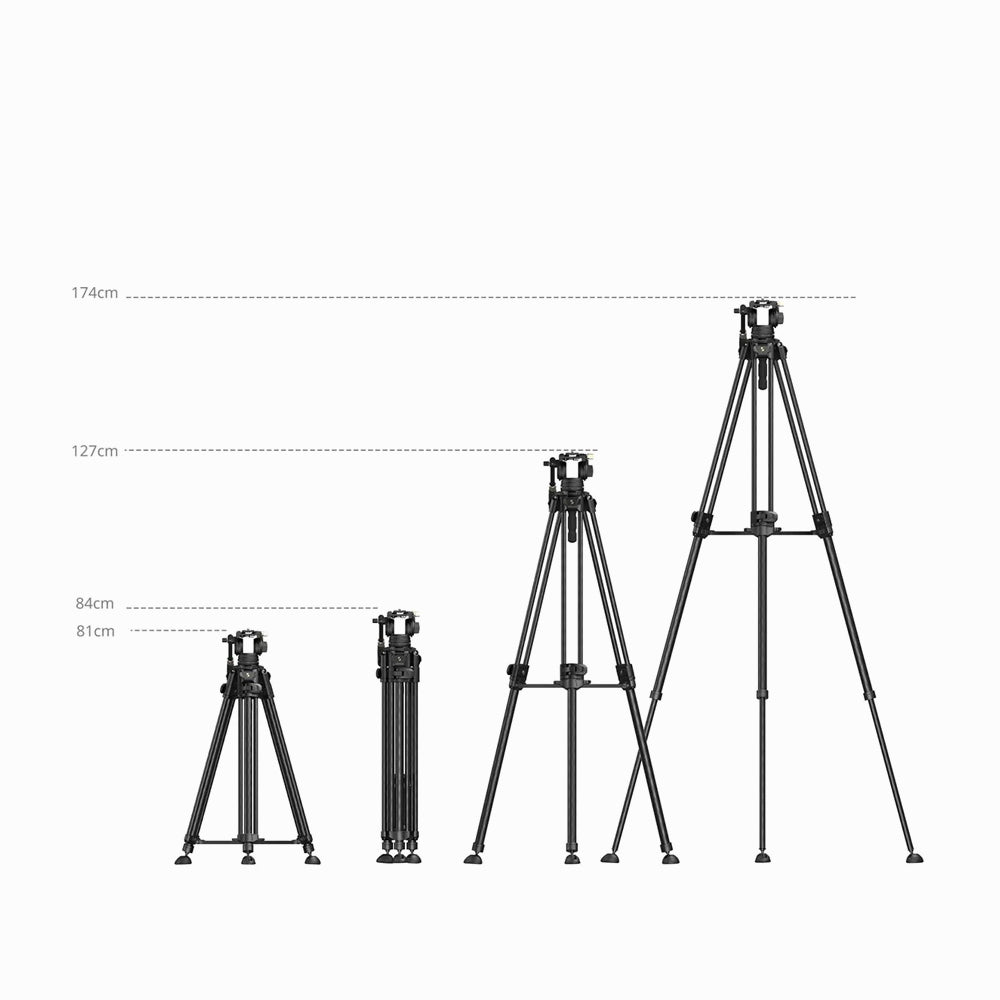 SmallRig 5201 AD-50 Max Video Carbon Fiber Tripod