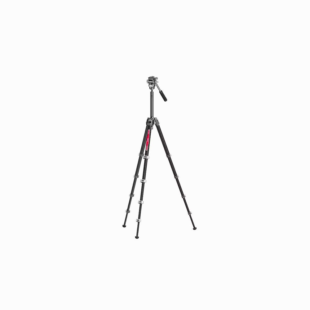 Ulanzi TT09 VideoGo Carbon Fiber Arca-Swiss Travel Video Tripod(TO33GBB1)