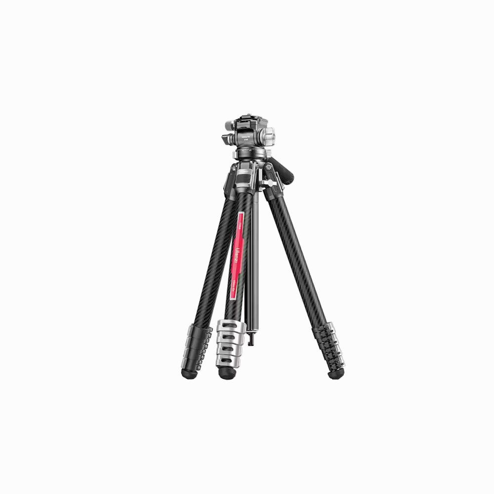 Ulanzi TT09 VideoGo Carbon Fiber Arca-Swiss Travel Video Tripod(TO33GBB1)