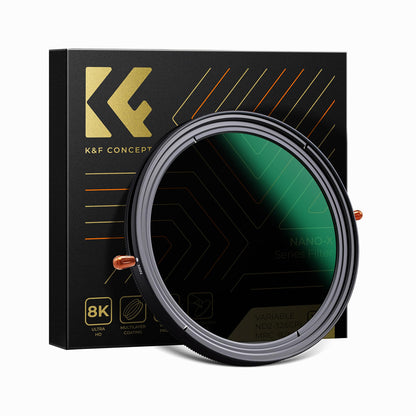 K&F Concept 72mm Variable Fader ND2-ND32 ND Filter and CPL Circular Polarizing Filter 2 in 1 MRC 28-Layer for Camera Lens No X Spot Weather Sealed-KF01.1086V1