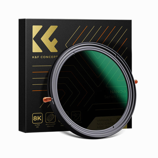 K&F Concept 72mm Variable Fader ND2-ND32 ND Filter and CPL Circular Polarizing Filter 2 in 1 MRC 28-Layer for Camera Lens No X Spot Weather Sealed-KF01.1086V1