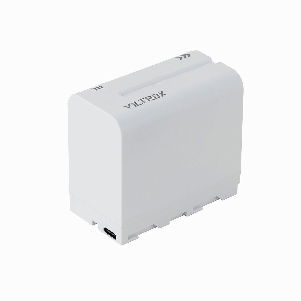 VILTROX NP-F970 Battery 6600mah with USB-C Charging Port
