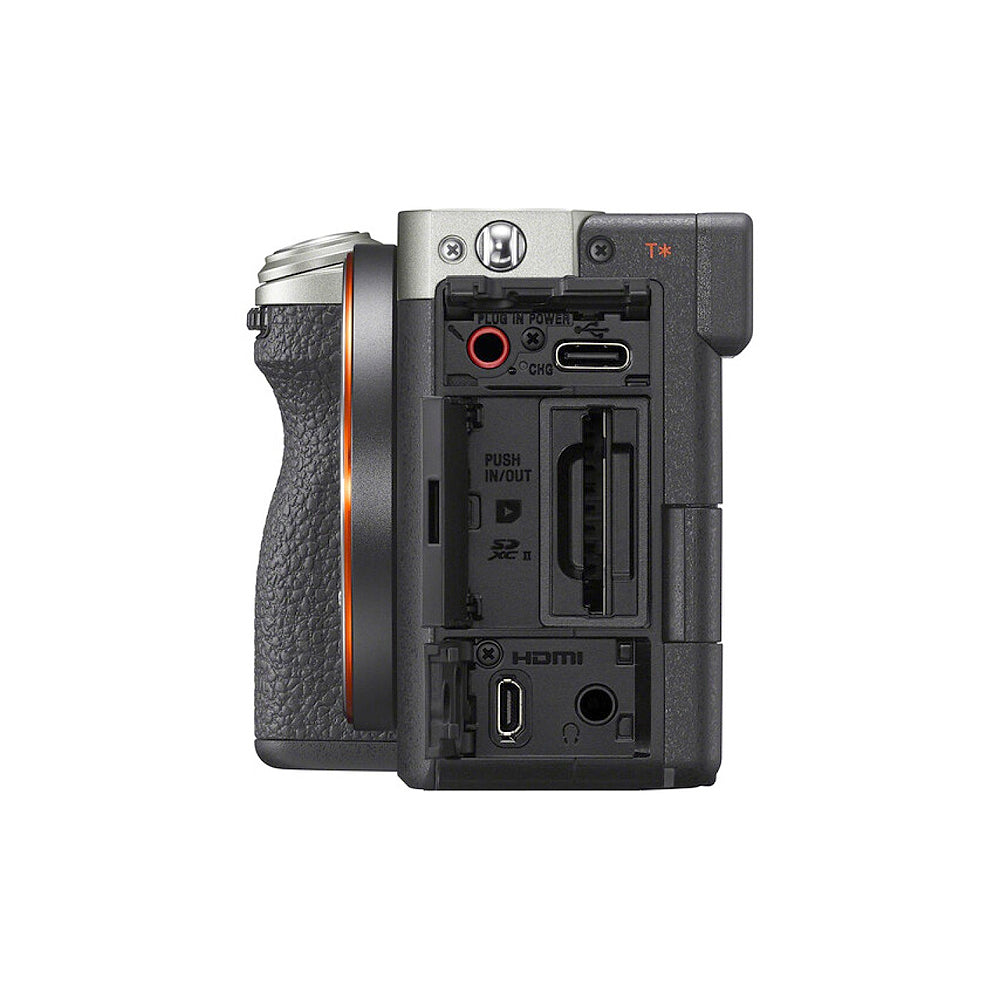 Sony A7C II MIRRORLESS CAMERA BODY (SILVER)