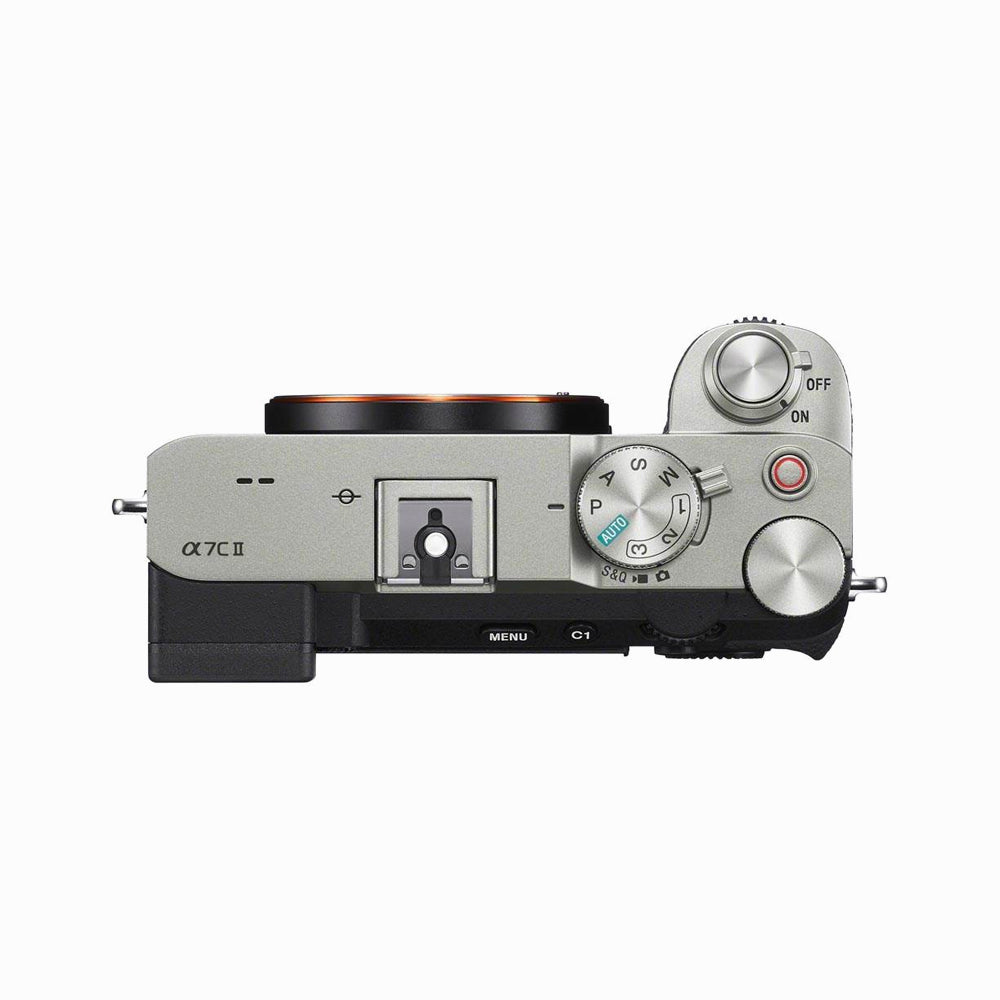 Sony A7C II MIRRORLESS CAMERA BODY (SILVER)