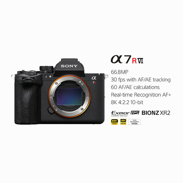 Buy Sony Alpha 7R VI 66.8MP Full-Frame Mirrorless Camera Body