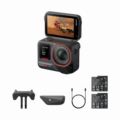 Insta360 Ace Pro 2 Action Camera Battery Bundle