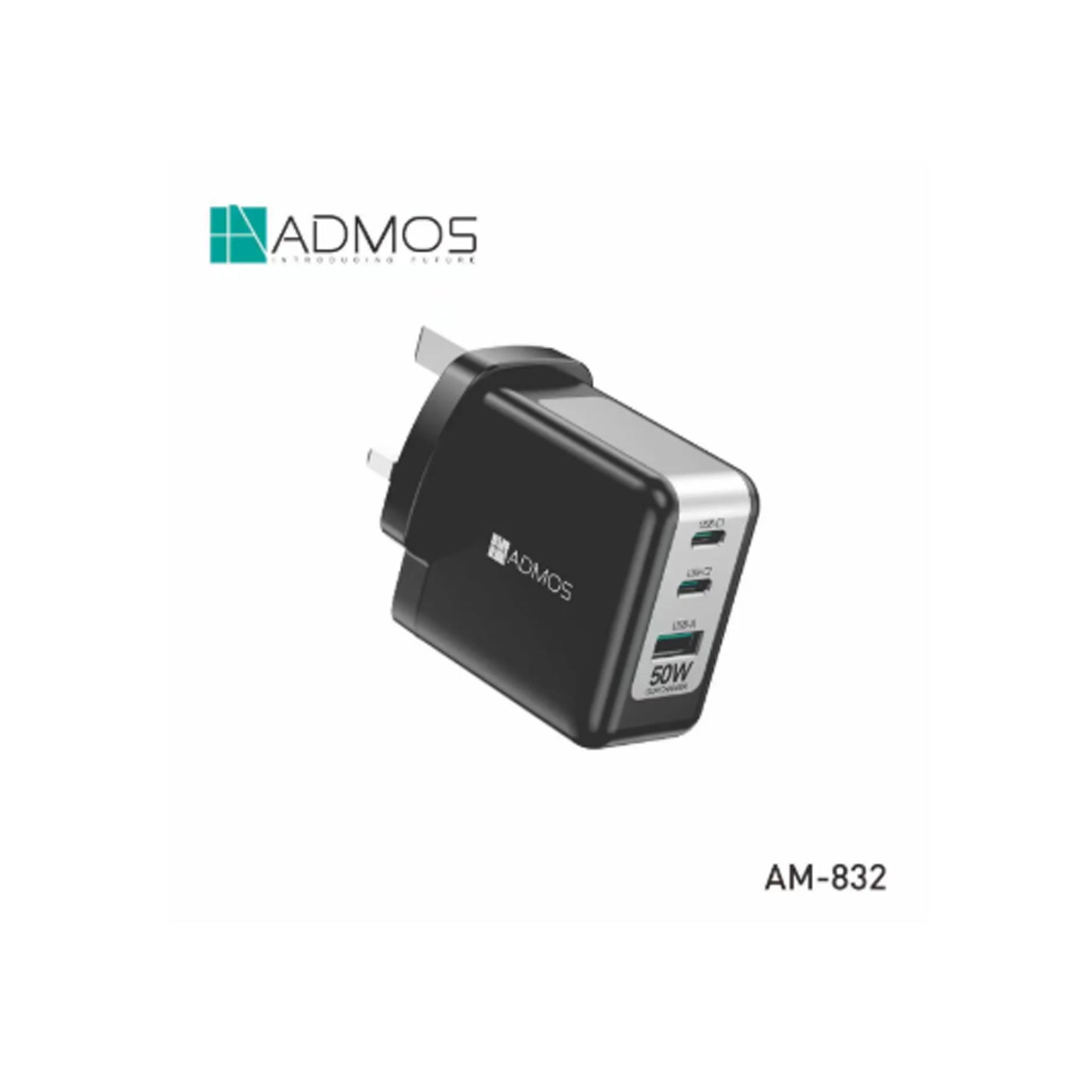 ADMOS AM-832 GaN 50W Fast Charger