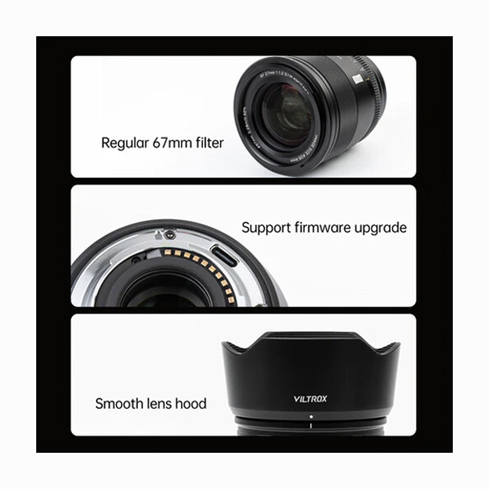Viltrox AF 27mm F1.2 Pro APS-C Lens for Fujifilm X-Mount