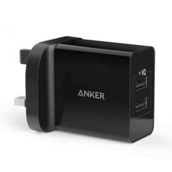 ANKER 24W 2-PORT USB CHARGER (A2021K11)