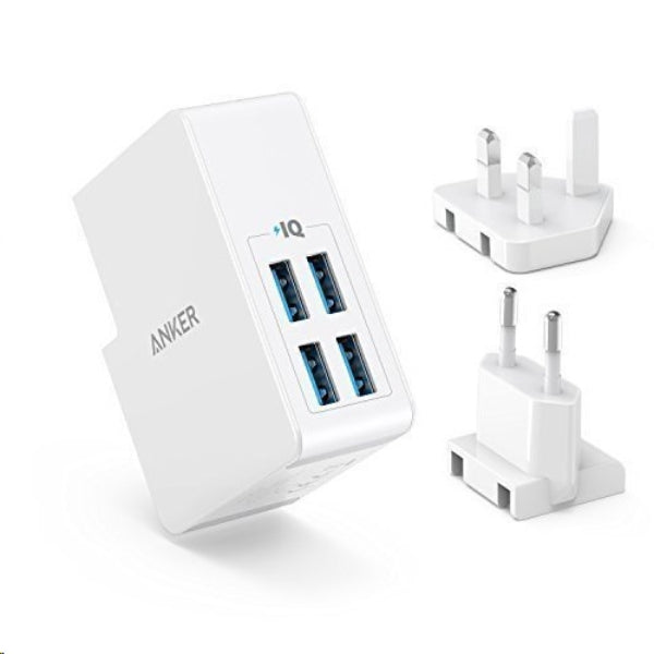 ANKER 4-PORT USB WALL CHARGER