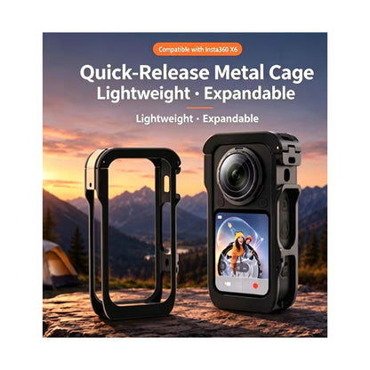 Aluminum Alloy Protective Cage for Insta360 X6
