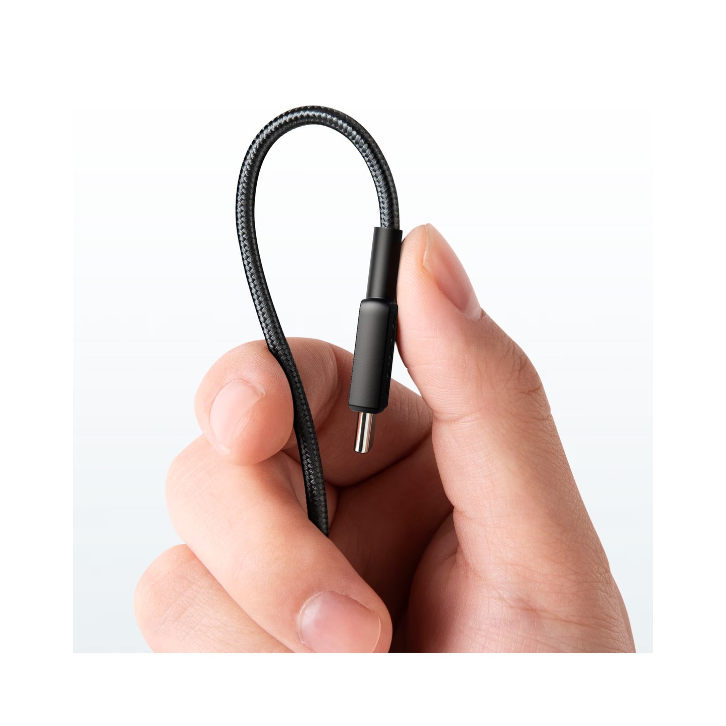 Anker Durable Braided USB-C to USB-C Cable 6ft, 60W – Black (A8753H11)