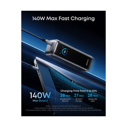 Anker Prime 20K Power Bank 220W Fast Charging A110BH11 – Black