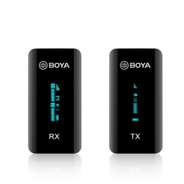 BOYA BY-XM6-S1 Digital Camera-Mount True-Wireless 1-Person Microphone System (2.4 GHz)