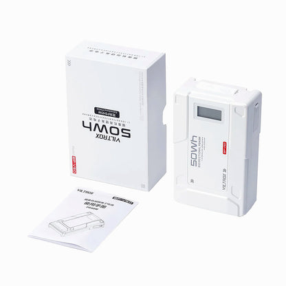 Viltrox BP-V50 50Wh 14.8V 3350mAh V-Mount Lithium-Ion Battery, White