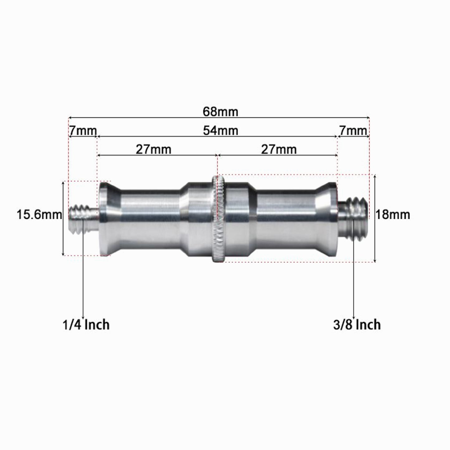 Light stand adapter long aluminum alloy camera mounting CS058