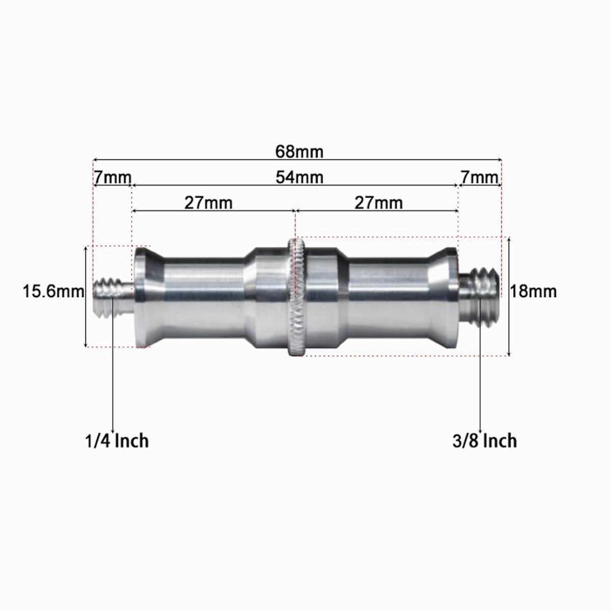 Light stand adapter long aluminum alloy camera mounting CS058