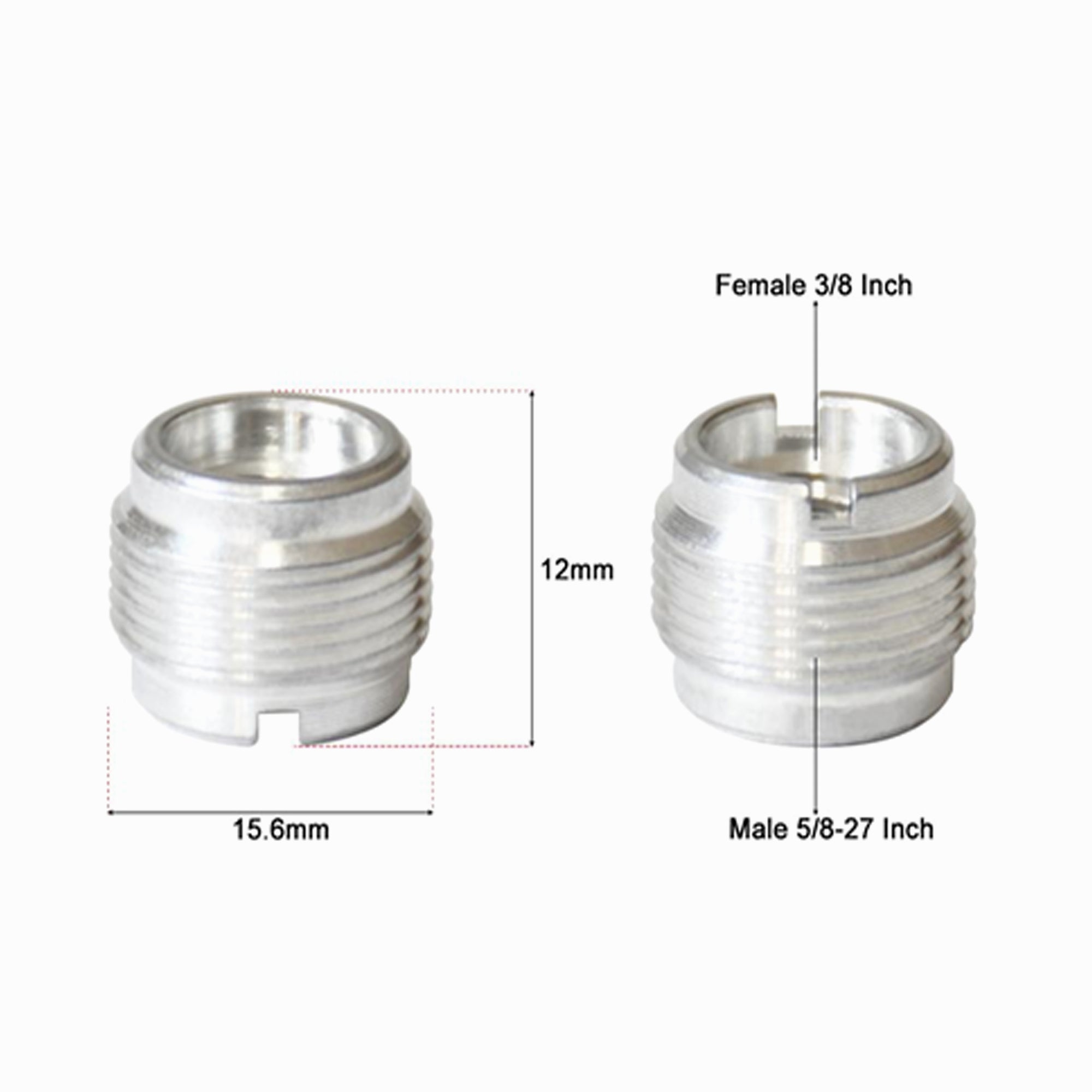 Male 5/8"-27 Tripod Inch Adapter Screw Aluminum CS106