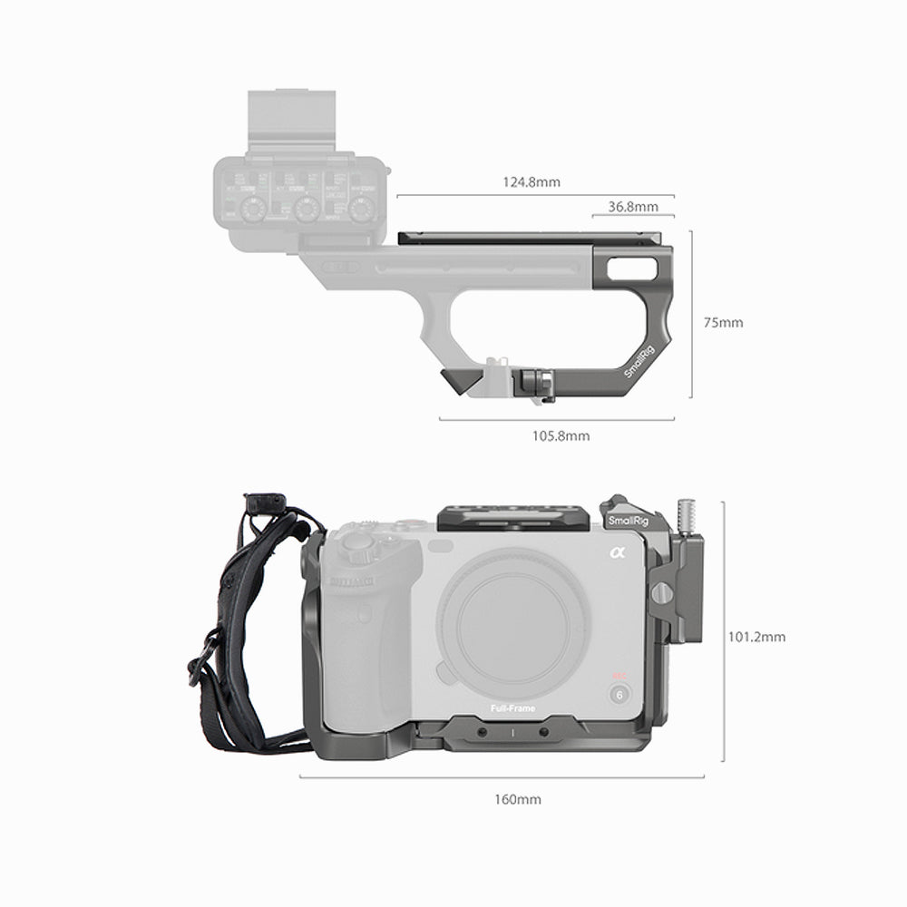 SmallRig "HawkLock" Quick Release Advanced Cage Kit for Sony FX3 / FX30 (Advanced Edition) 4771