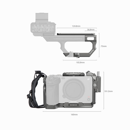 SmallRig "HawkLock" Quick Release Advanced Cage Kit for Sony FX3 / FX30 (Advanced Edition) 4771