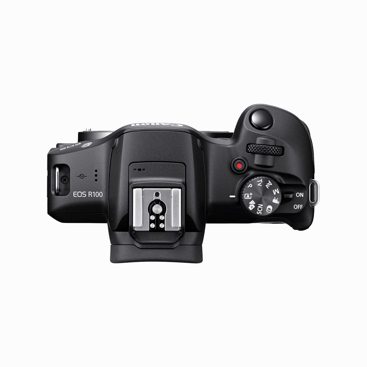 Canon EOS R100 Black Mirrorless Camera with RF-S 18-45mm F4.5-6.3 IS STM Lens