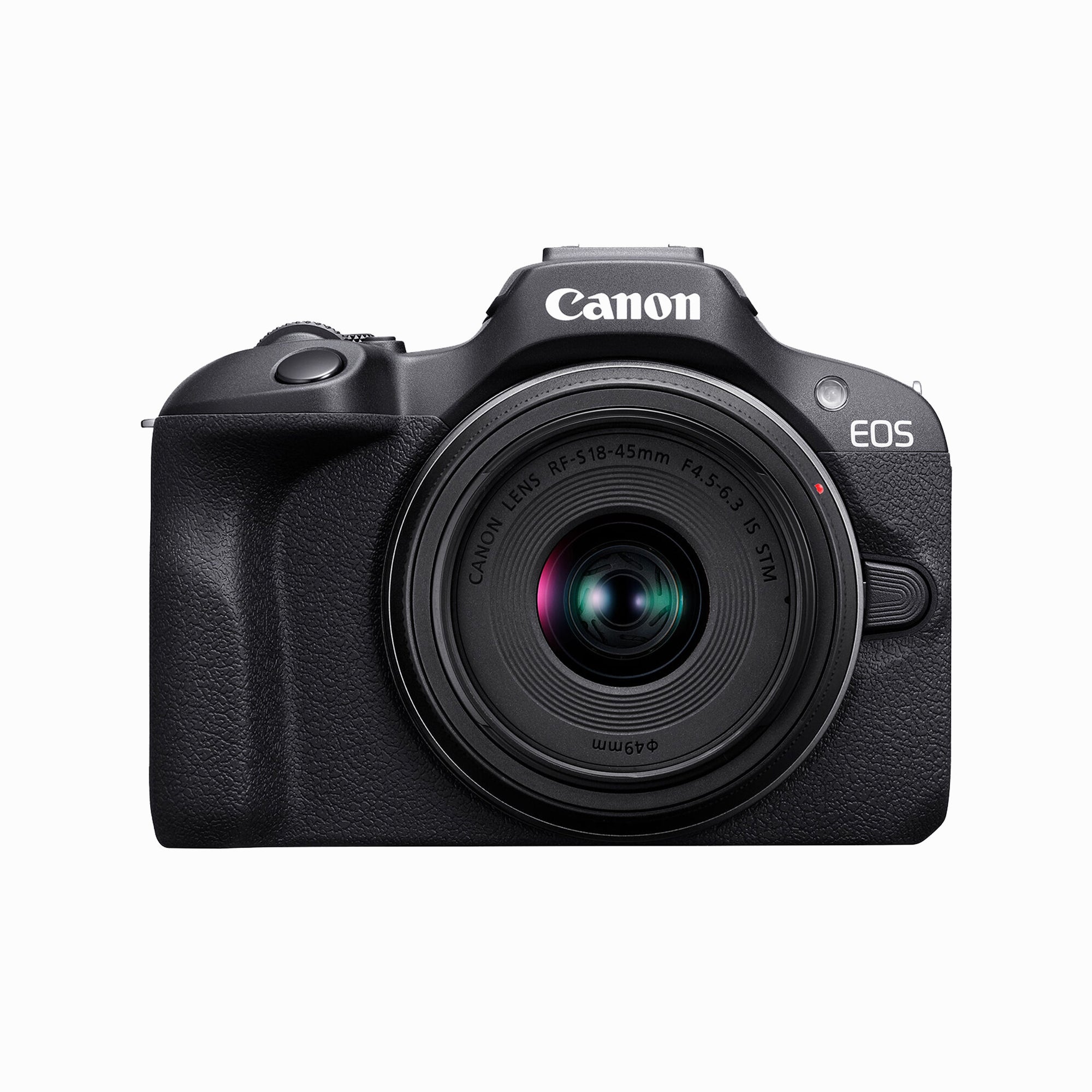 Canon EOS R100 Black Mirrorless Camera with RF-S 18-45mm F4.5-6.3 IS STM Lens