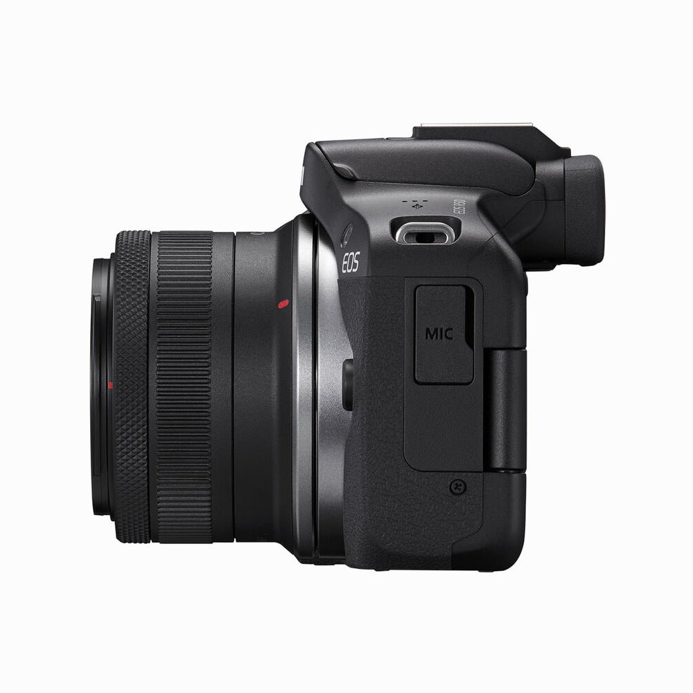 Canon EOS R50 Mirrorless Camera 24.2MP With RF-S18-45mm Lens - Black