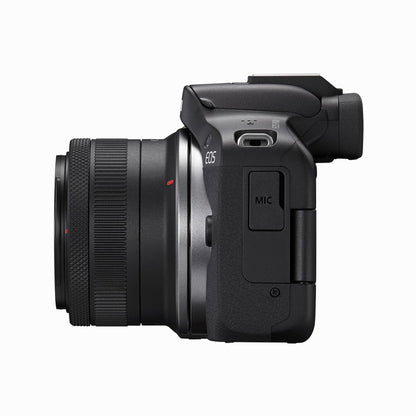 Canon EOS R50 Mirrorless Camera 24.2MP With RF-S18-45mm Lens - Black