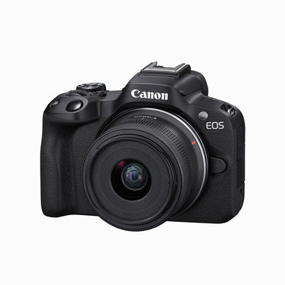 Canon EOS R50 Mirrorless Camera 24.2MP With RF-S18-45mm Lens - Black