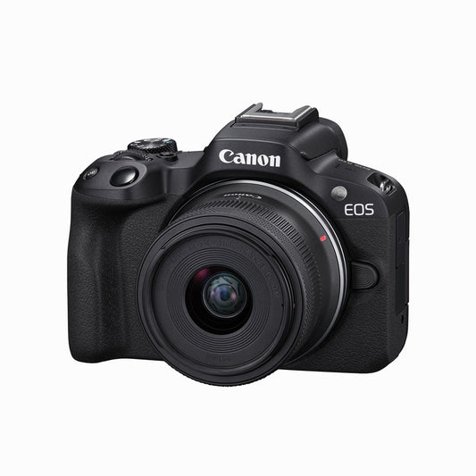 Canon EOS R50 Mirrorless Camera 24.2MP With RF-S18-45mm Lens - Black