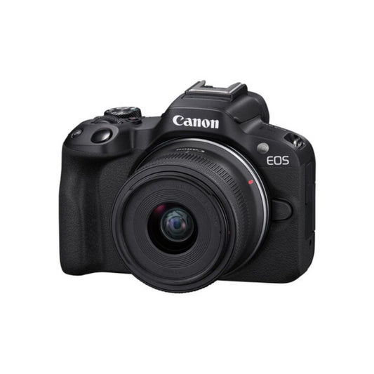 Canon EOS R50 Mirrorless Camera with 18-45mm Lens (Black)