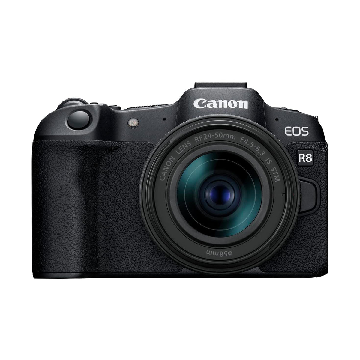 Canon EOS R8 Mirrorless Camera with RF 24-50mm f/4.5-6.3 is STM Lens, Black