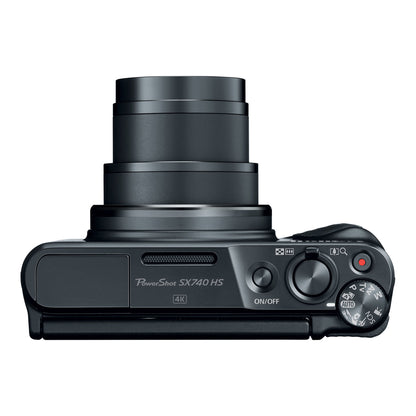Canon PowerShot SX740 HS 20.3 Megapixel Compact Camera - Black