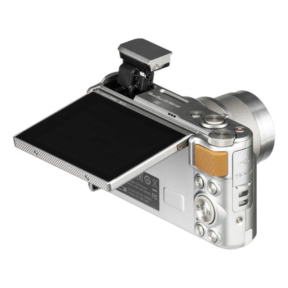 Canon PowerShot SX740 HS Silver 20.3MP 4K Digital Camera 40x Optical Zoom Wi-Fi