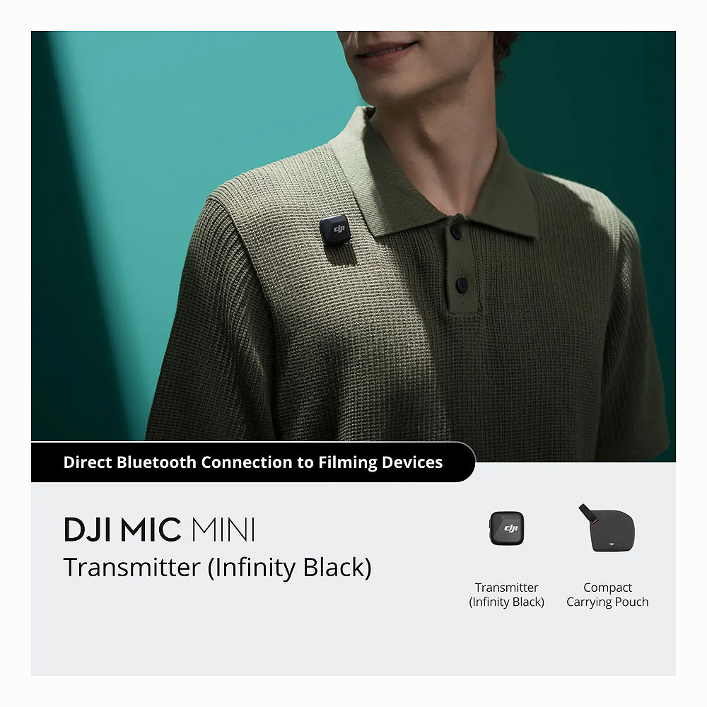 DJI MIC MINI TRANSMITTER (INFINITY BLACK)