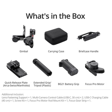 DJI RS 4 Combo Gimbal Stabilizer