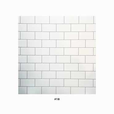 Double-Sided PVC 2 In 1 Photography Background Board, 60 x 60 cm Size #11 White/Black Brick