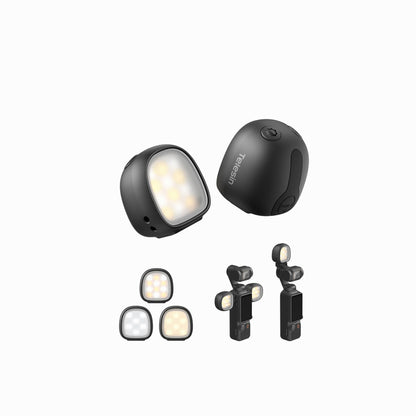 Telesin Dual Mini Fill Light Set for DJI Osmo Pocket 4/4P