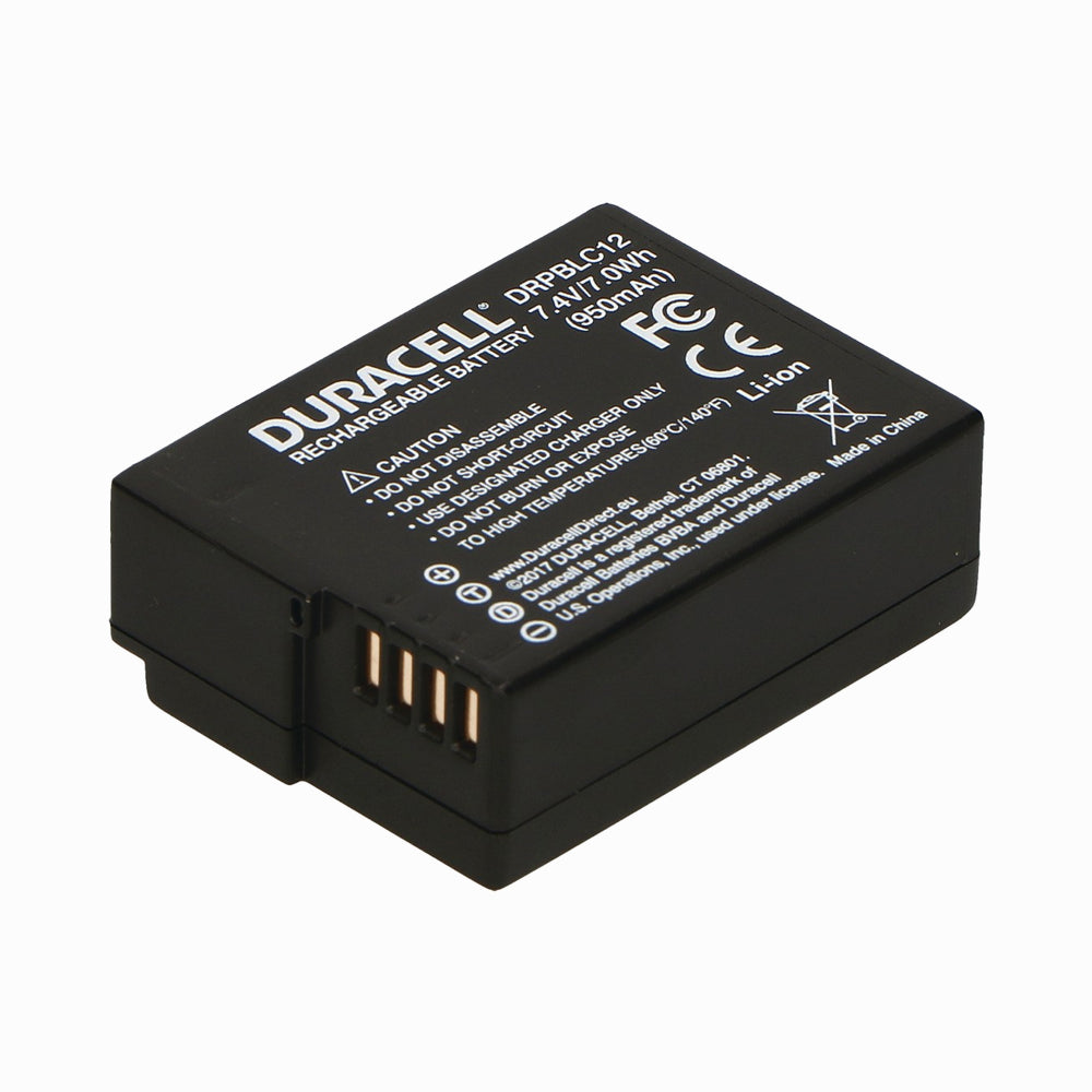 Duracell Camera Battery for Panasonic DMW-BLC12 Battery