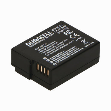 Duracell Camera Battery for Panasonic DMW-BLC12 Battery