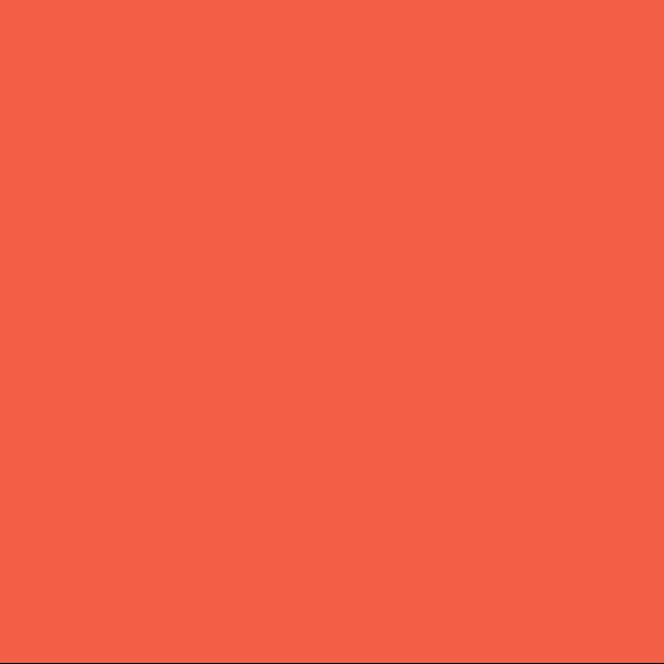 EMAILY #39 BRIGHT ORANGE 2.72*10m SEAMLESS BACKGROUND PAPER