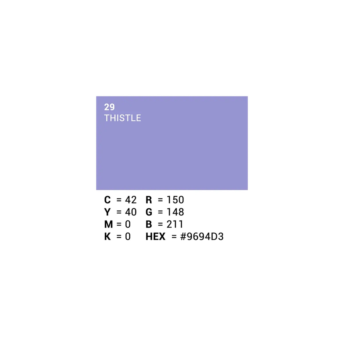 EMAILY #29 THISTLE 2.72*10m SEAMLESS BACKGROUND PAPER