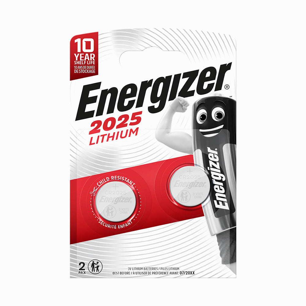 Energizer CR 2025 Pack of 2 Battery