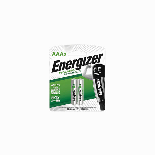 Energizer Power Plus 2AAA Rechargeable Batteries