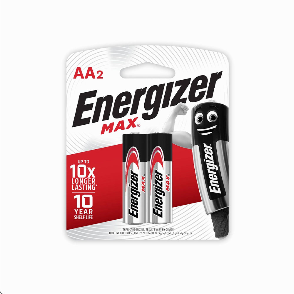 Energizer Max AA Alkaline Battery 2pcs