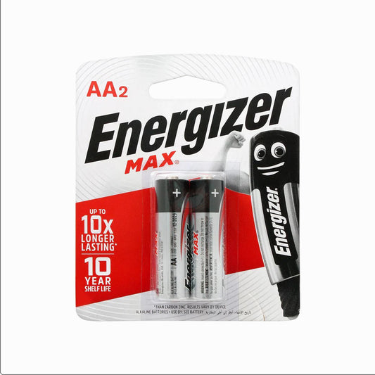 Energizer Max AA Alkaline Battery 2pcs