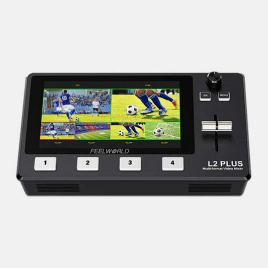 FEELWORLD L2 PLUS Multi-camera Video Mixer Switcher with 5.5" LCD Touch Screen