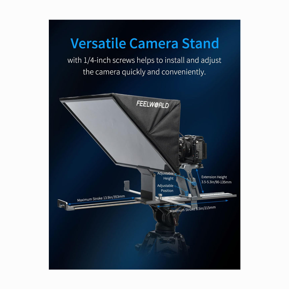 FEELWORLD TP21 21-inch Folding Teleprompter